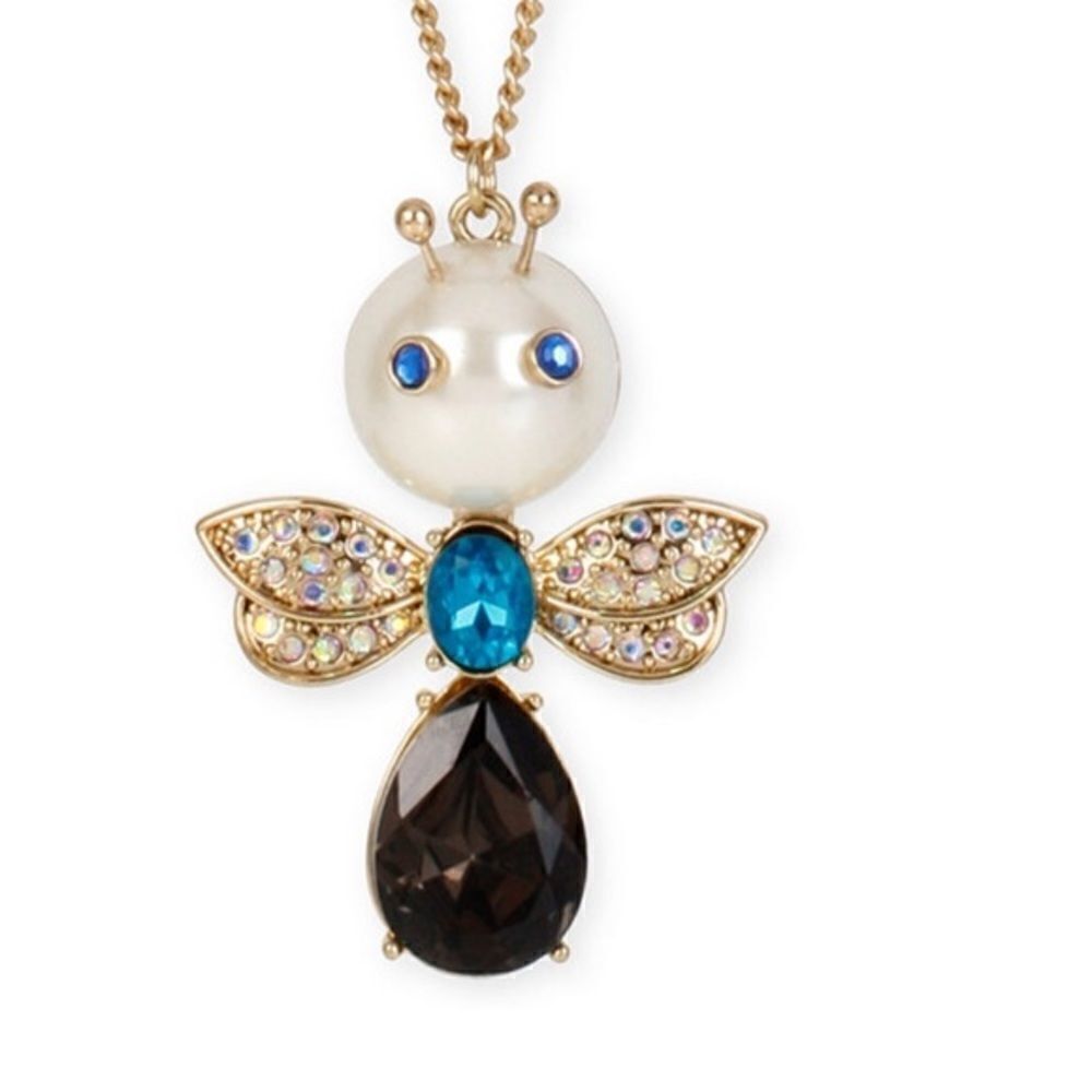 🔥Last deal 🔥Betsey Johnson Faux Pearl & Crystal
